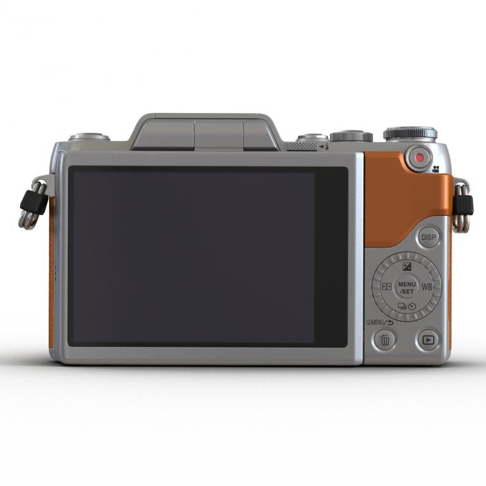 3D Panasonic DMC GF7 Brown model