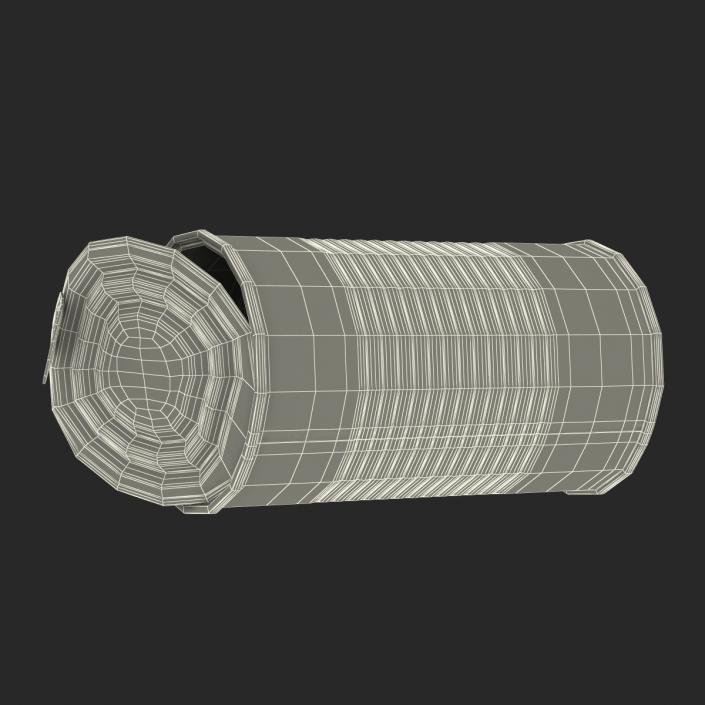 3D Open Empty Tin Can model