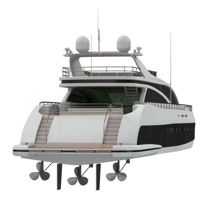 3D Motor Yacht 2 model