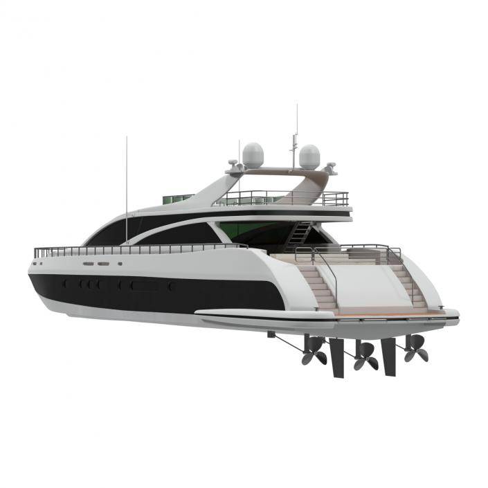 3D Motor Yacht 2 model