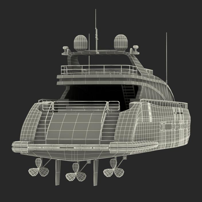 3D Motor Yacht 2 model