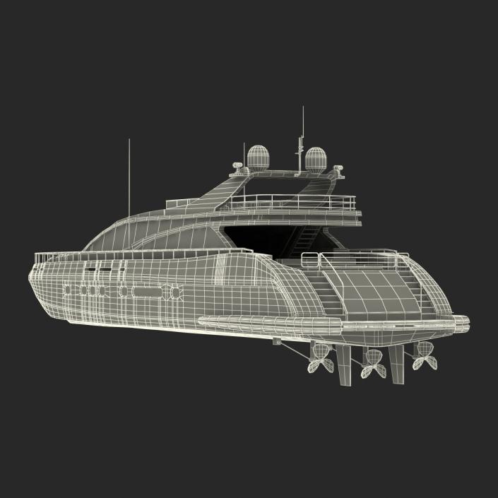 3D Motor Yacht 2 model