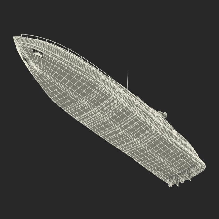 3D Motor Yacht 2 model