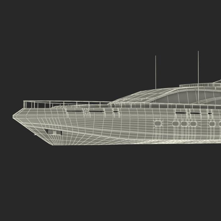 3D Motor Yacht 2 model