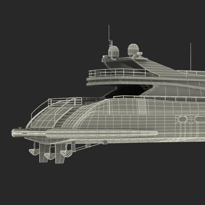 3D Motor Yacht 2 model