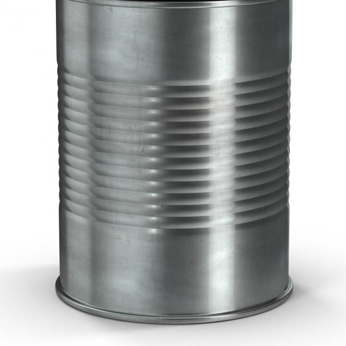 3D model Open Empty Tin Can 2