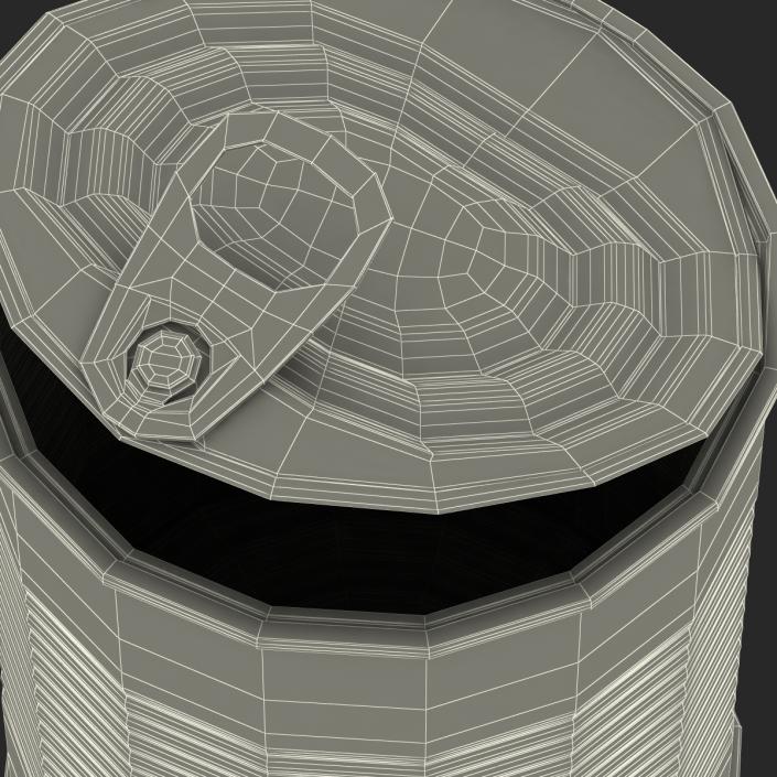 3D model Open Empty Tin Can 2