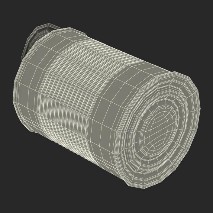 3D model Open Empty Tin Can 2