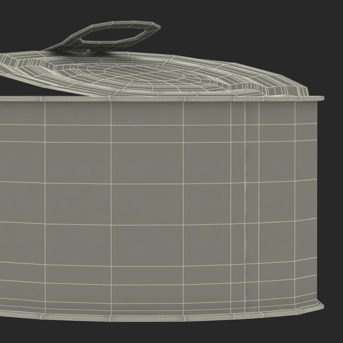 3D model Open Empty Tin Can 3