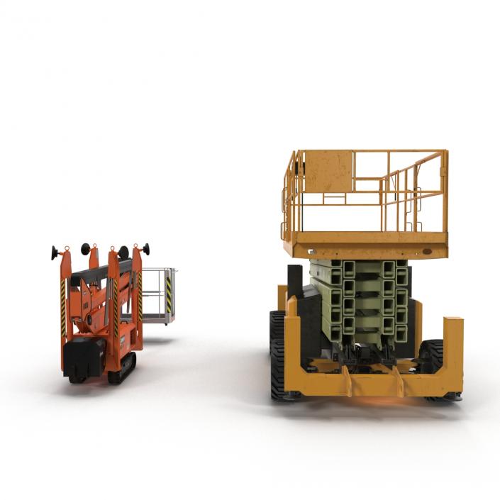 Scissor Lifts Collection 3D model