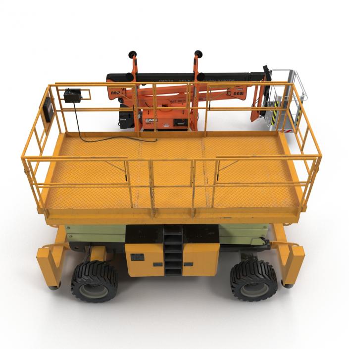 Scissor Lifts Collection 3D model