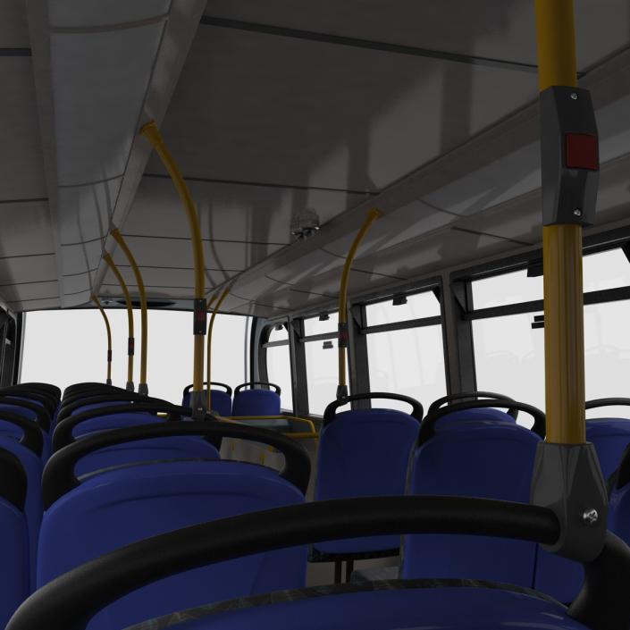 3D model Rigged Buses Collection 3