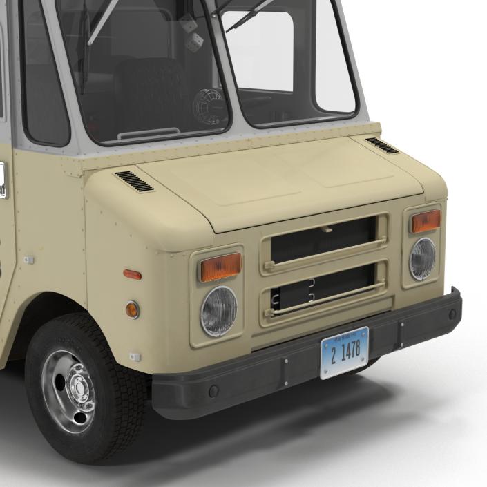 3D model Ice Cream Van Rigged