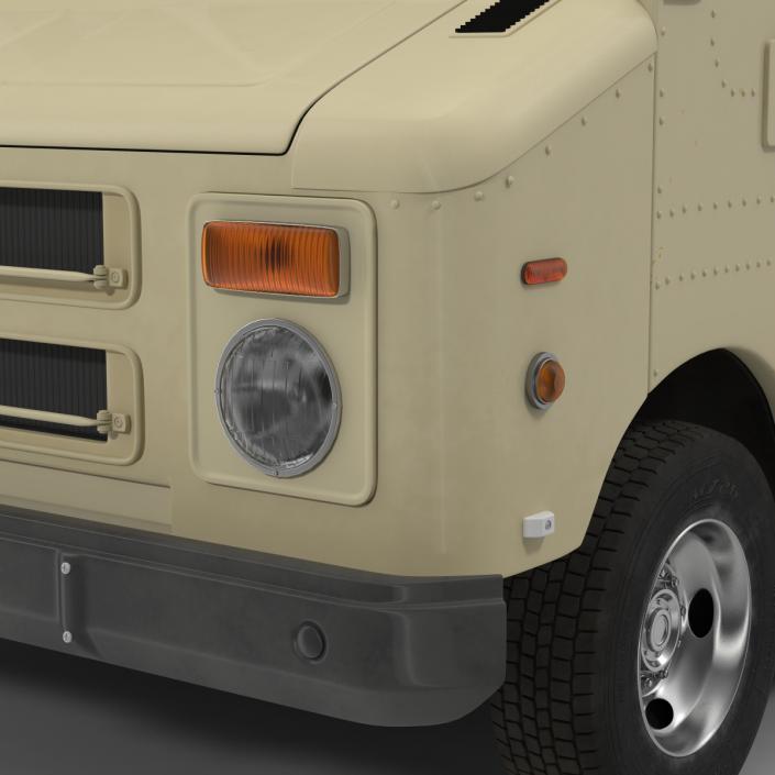 3D model Ice Cream Van Rigged