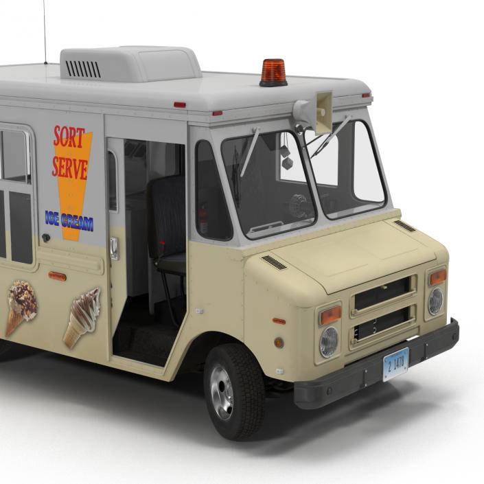 3D Ice Cream Van model