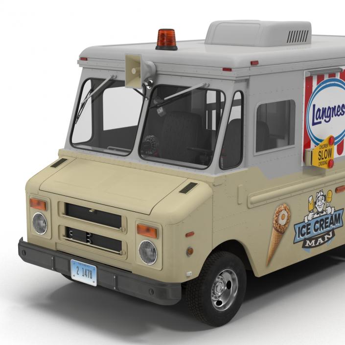 3D Ice Cream Van model