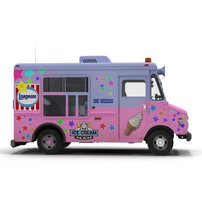 3D model Ice Cream Van 2