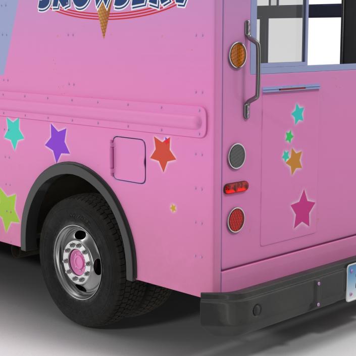 3D model Ice Cream Van 2