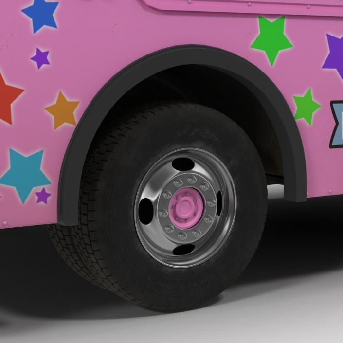 3D model Ice Cream Van 2