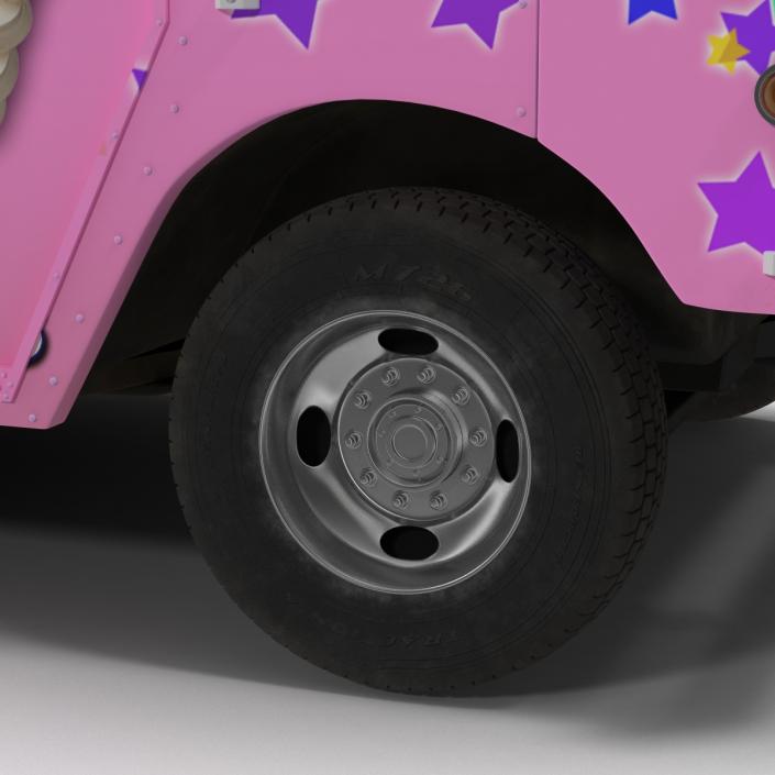 3D model Ice Cream Van 2