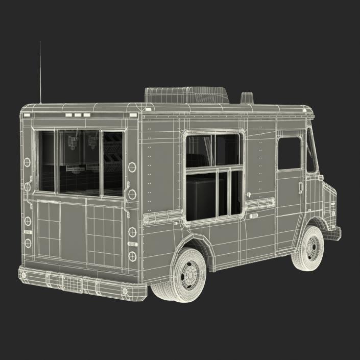 3D model Ice Cream Van 2