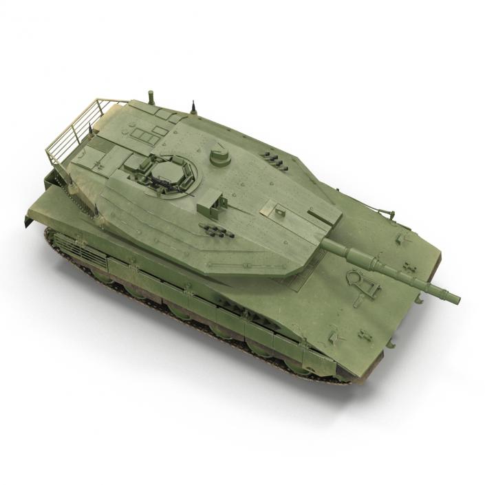 3D model Merkava Mk IV Rigged