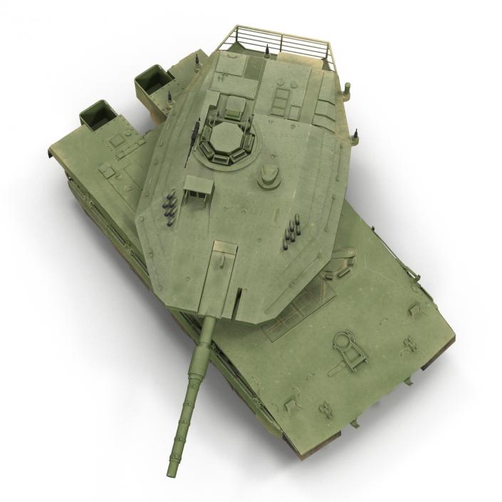 3D model Merkava Mk IV Rigged