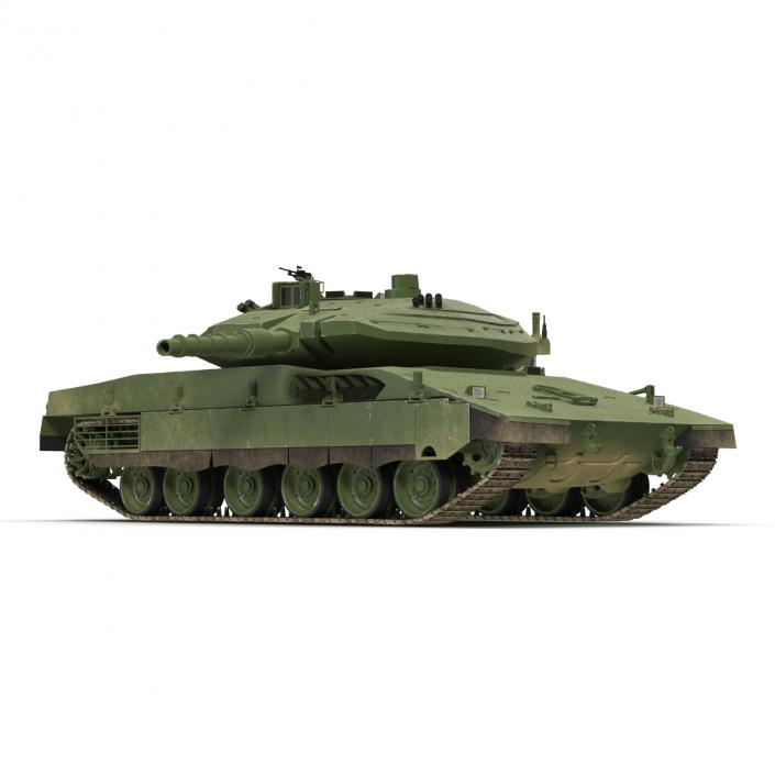 3D model Merkava Mk IV Rigged