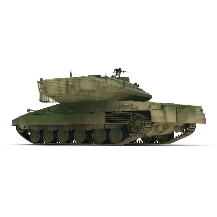 3D model Merkava Mk IV Rigged