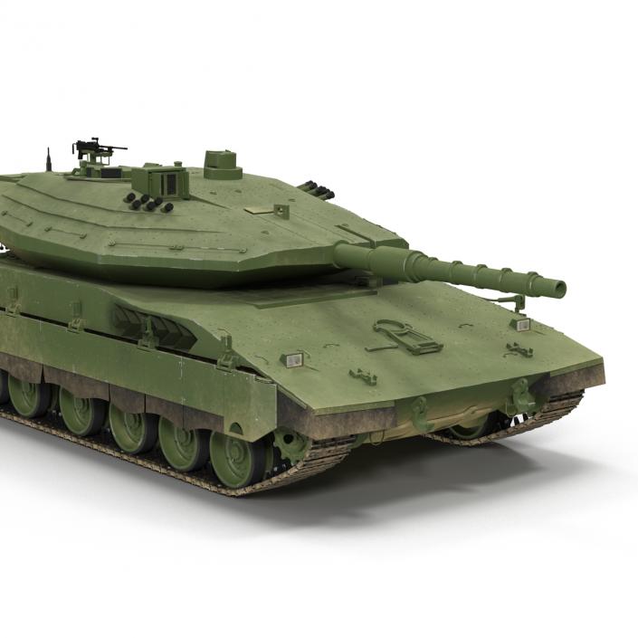 3D model Merkava Mk IV Rigged