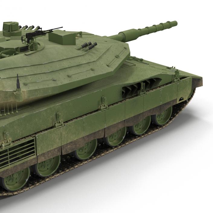 3D model Merkava Mk IV Rigged