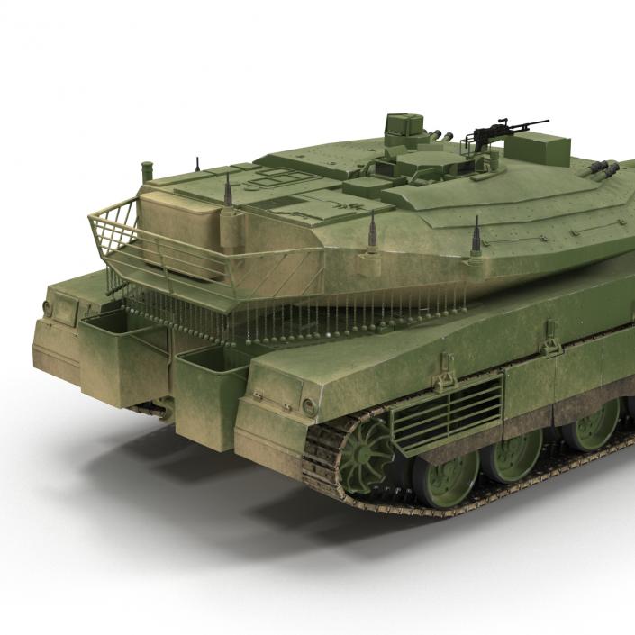 3D model Merkava Mk IV Rigged