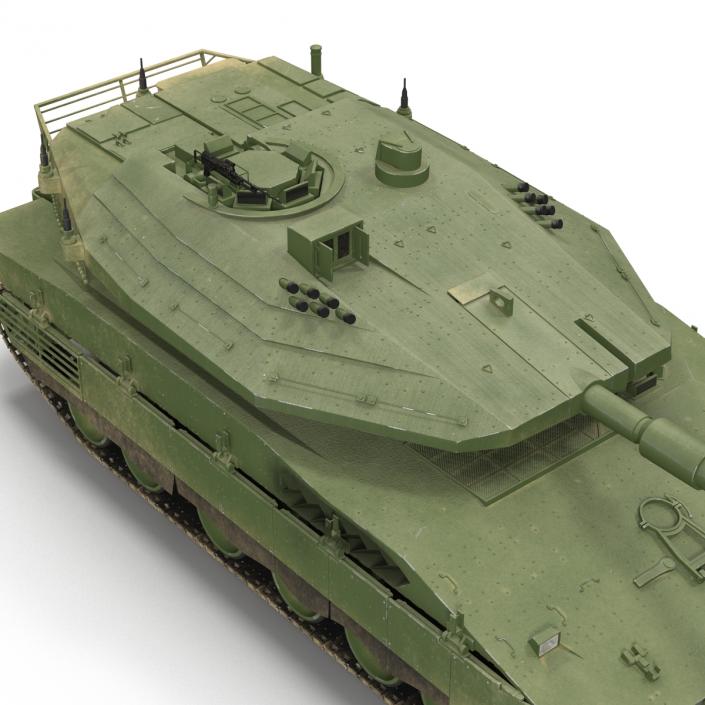 3D model Merkava Mk IV Rigged