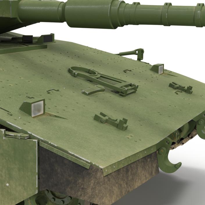 3D model Merkava Mk IV Rigged