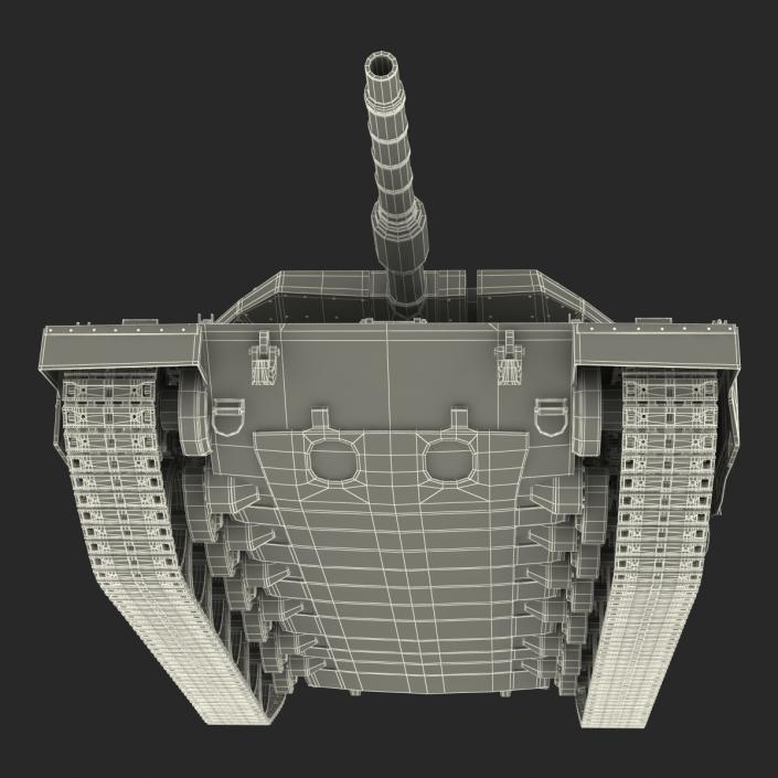 3D model Merkava Mk IV Rigged