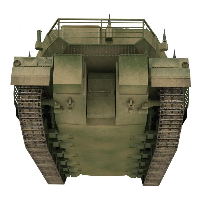 3D Merkava Mk IV model