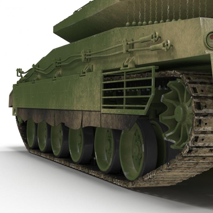 3D Merkava Mk IV model