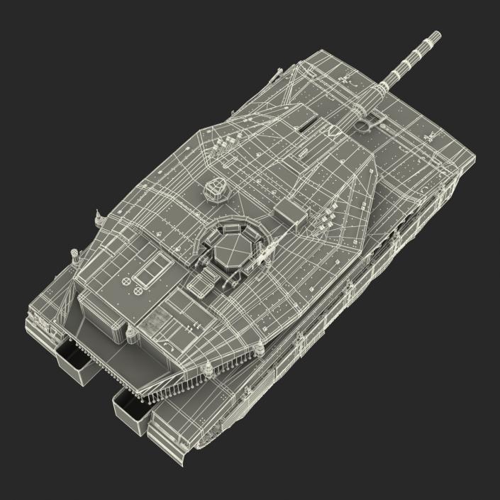 3D Merkava Mk IV model