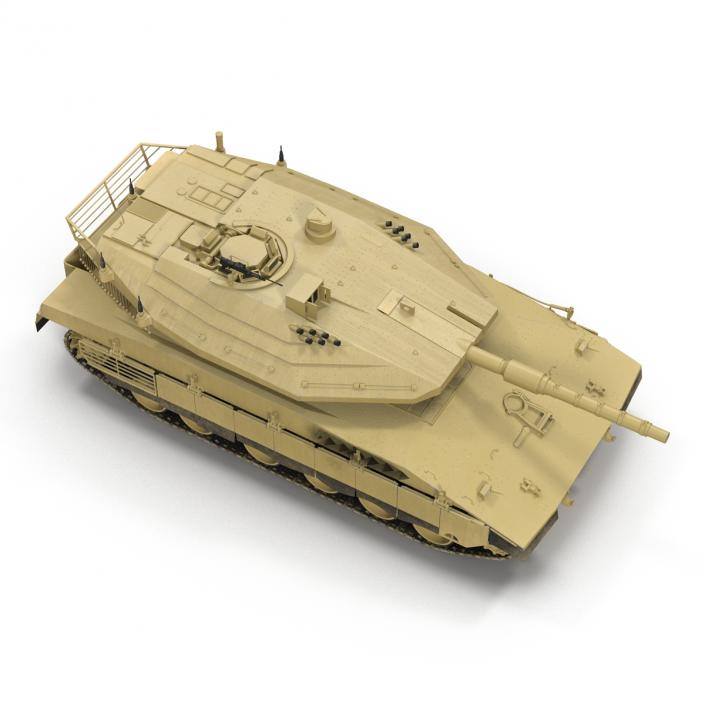 Merkava Mk IV 2 Rigged 3D