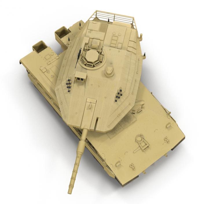 Merkava Mk IV 2 Rigged 3D