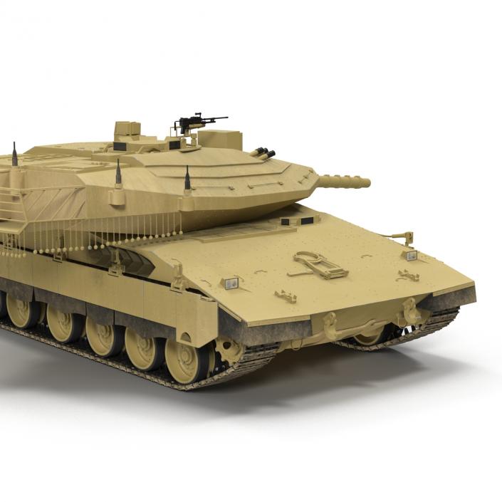 Merkava Mk IV 2 Rigged 3D