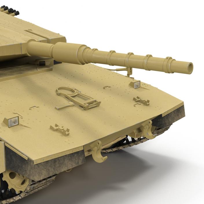 Merkava Mk IV 2 Rigged 3D