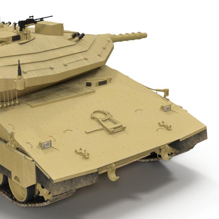 Merkava Mk IV 2 Rigged 3D