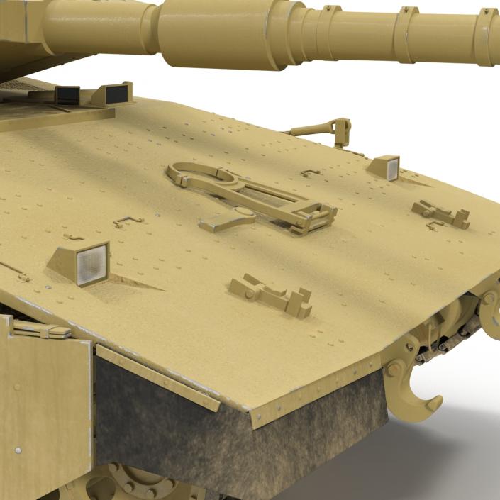 Merkava Mk IV 2 Rigged 3D