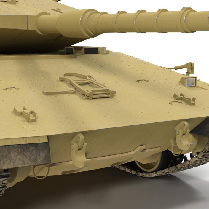 Merkava Mk IV 2 Rigged 3D