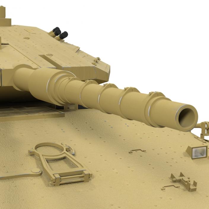 Merkava Mk IV 2 Rigged 3D