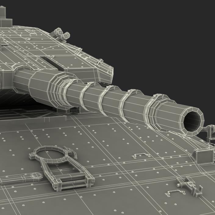 Merkava Mk IV 2 Rigged 3D