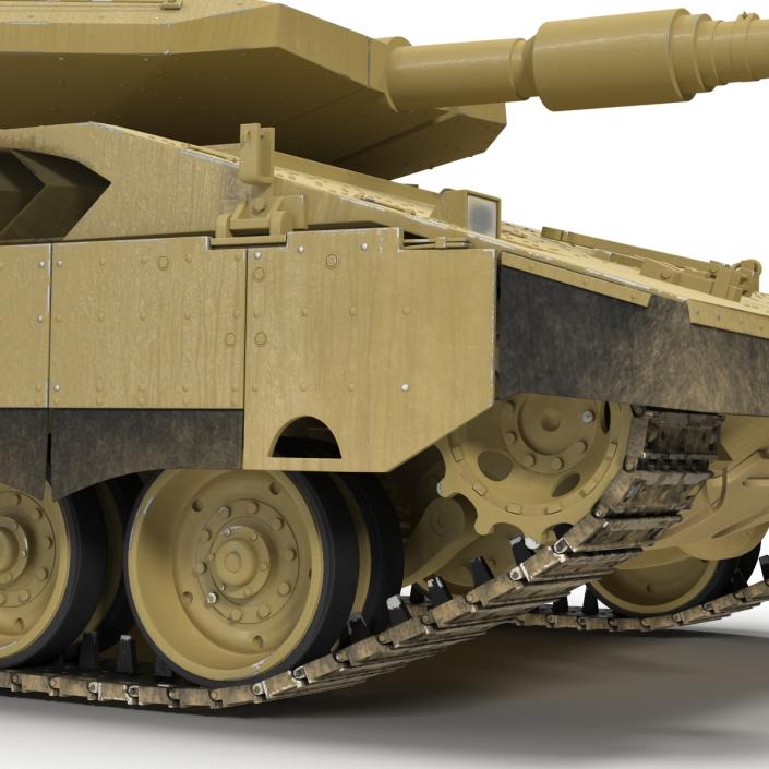 3D model Merkava Mk IV 2