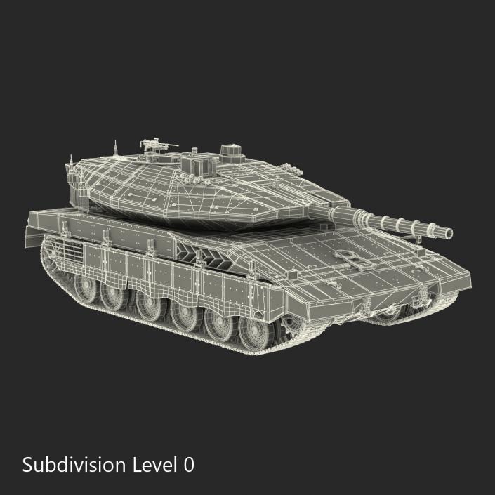 3D model Merkava Mk IV 2