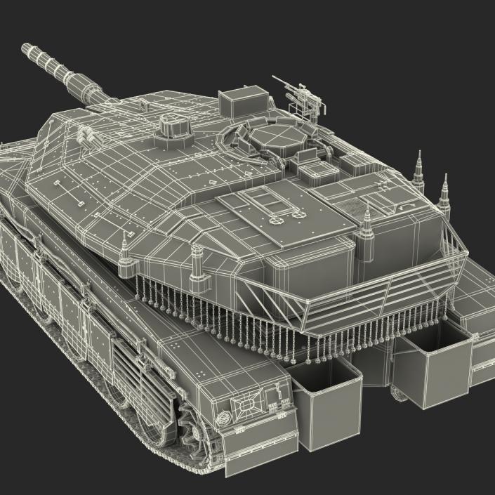 3D model Merkava Mk IV 2